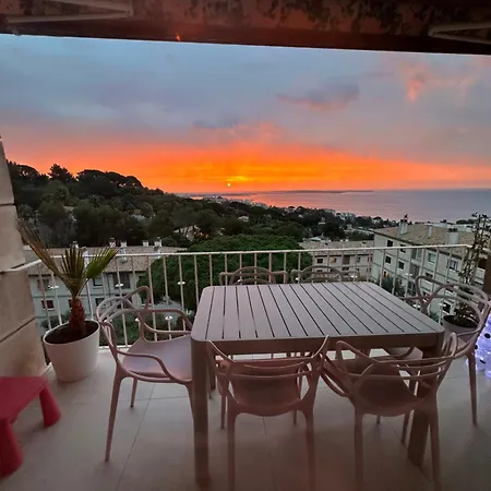 Grand Avec Vue Imprenable Et Panoramique Apartman Cannes